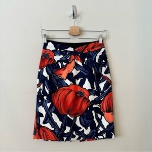Anthropologie-Moulinette Soeurs Floral Pencil Skirt